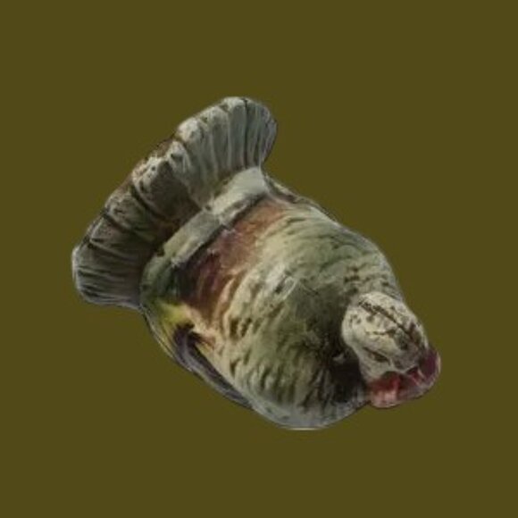 MCM Vintage Turkeys salt & pepper Set ceramic Tom & Hen Thanksgiving Grannycore - Picture 6 of 14